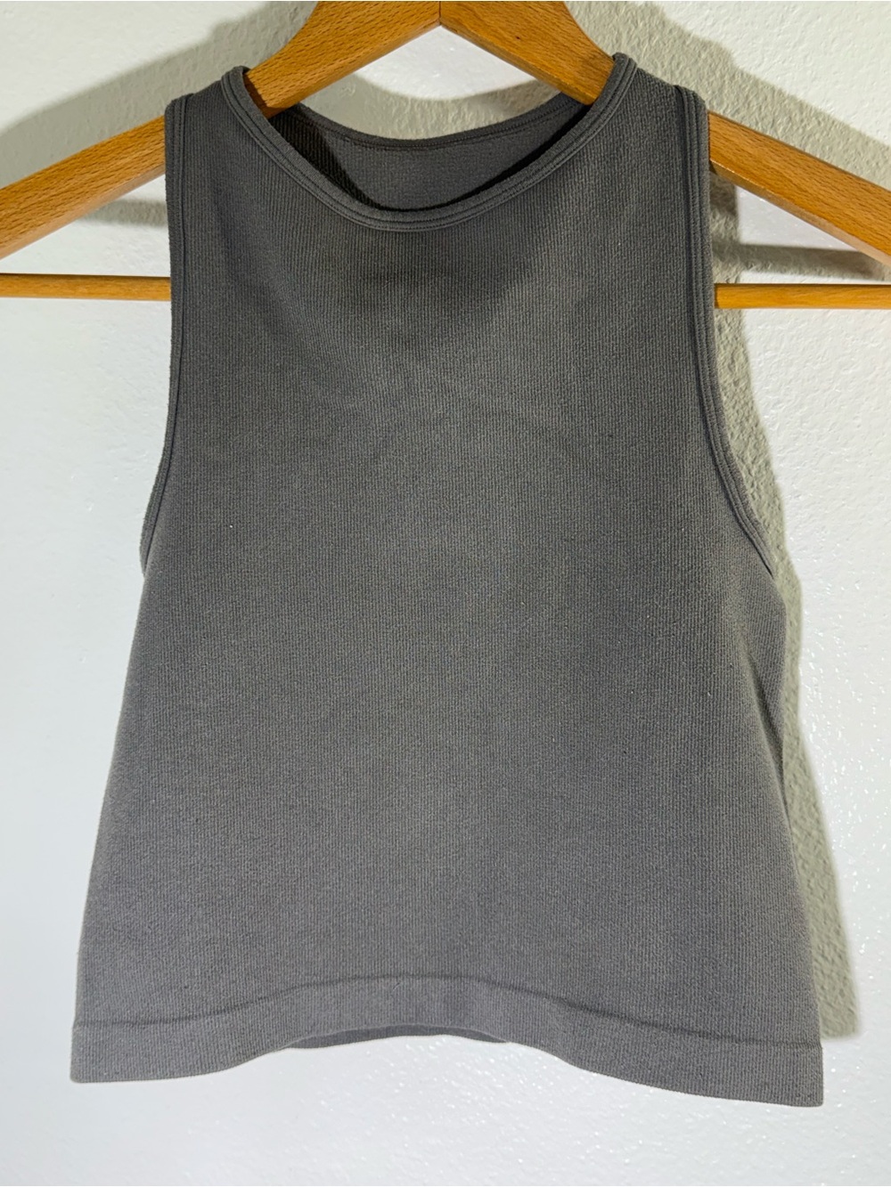 Women’s Free people Gray Ribbed Tank Top - Classic Sleeveless Tee